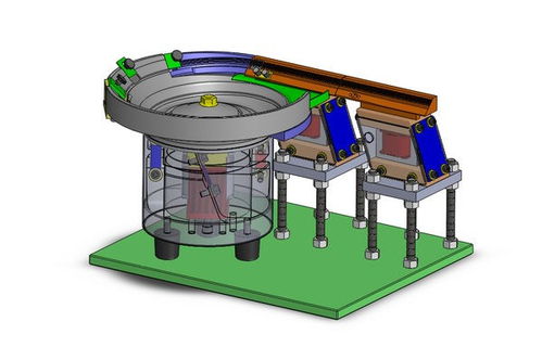 各位大师 谁有下图的振动盘3d模型 solidworks格式为佳 跪求